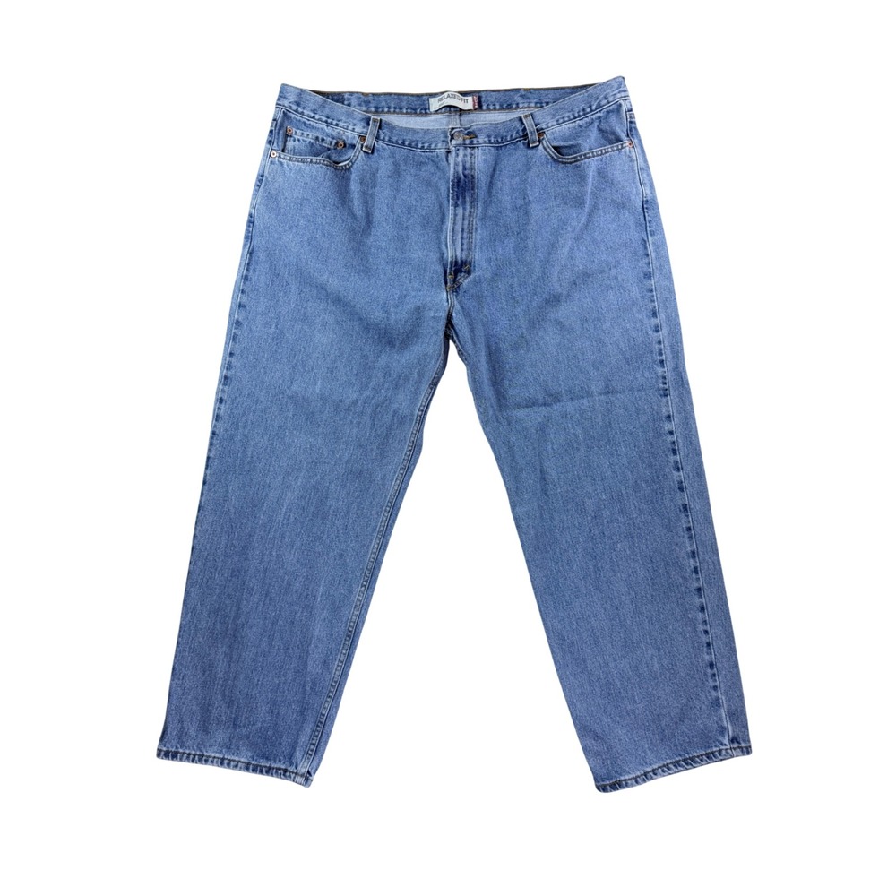 Levi's 550 Relaxed Fit Jeans Mens 46x30 Blue Denim Classic Wash 100% Cotton